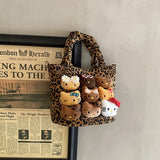 Hello Kitty Leopard-Print Handbag — A