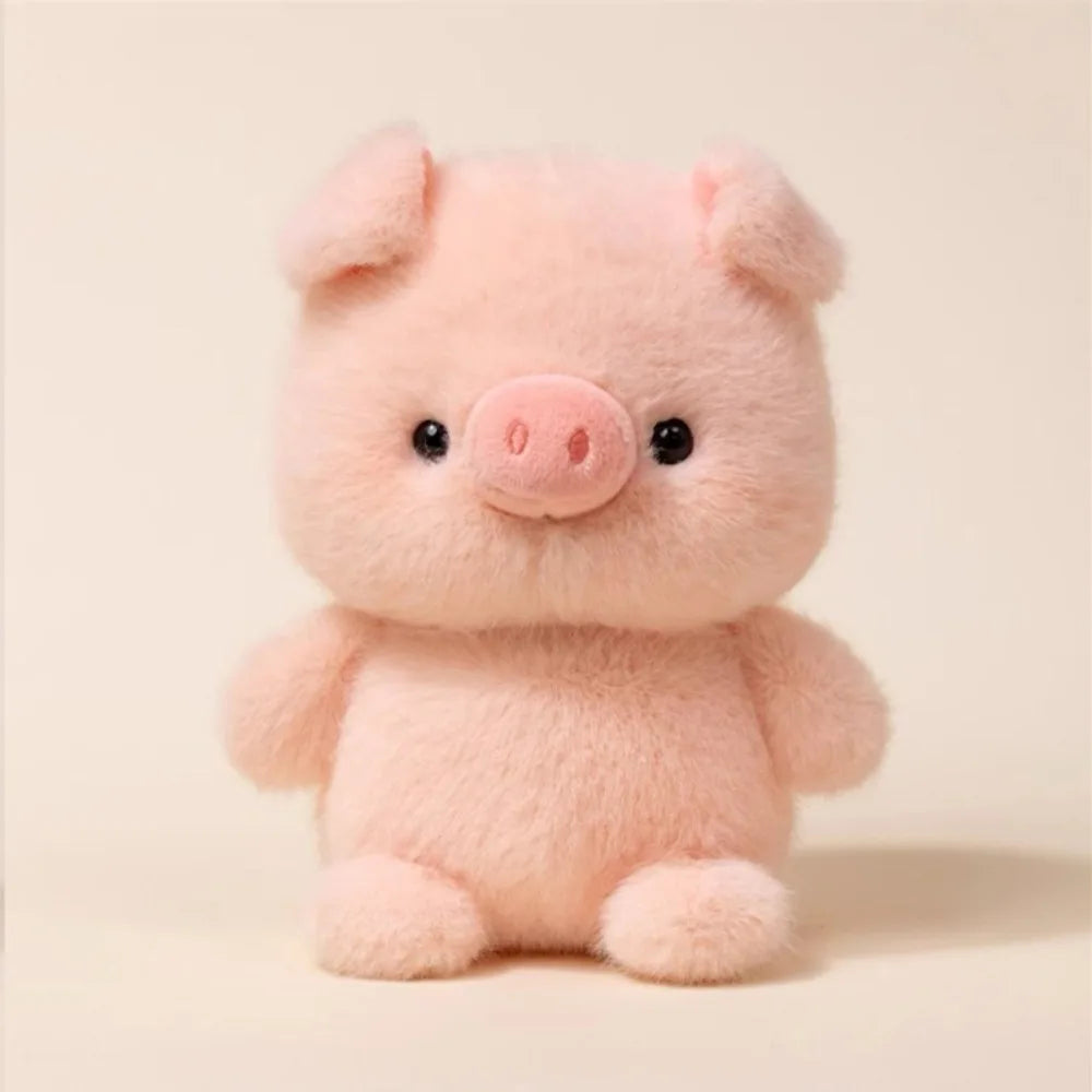 Pink Pig Companion Plush – 16 cm — front view