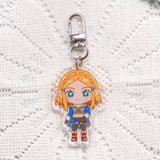 Princess Zelda Acrylic Keychain – Blue Outfit — exact selected product view