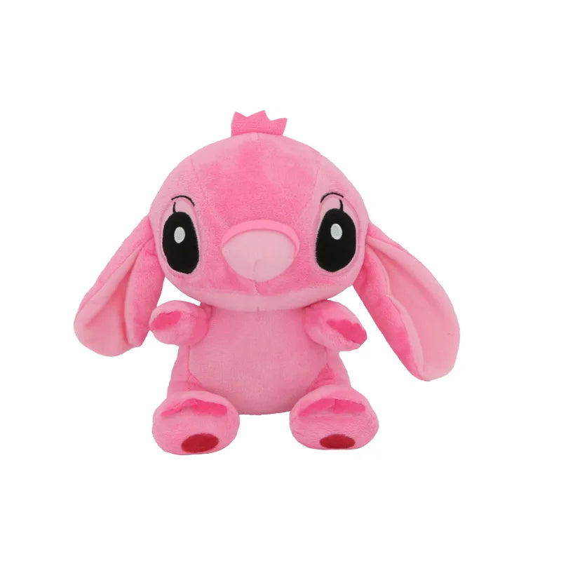 Stitch & Angel Plush – 20 cm — pink Angel