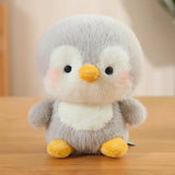 Gray Penguin Companion Plush – 16 cm — front view