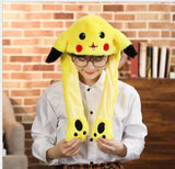 Pikachu Pokémon Plush Hat — front view