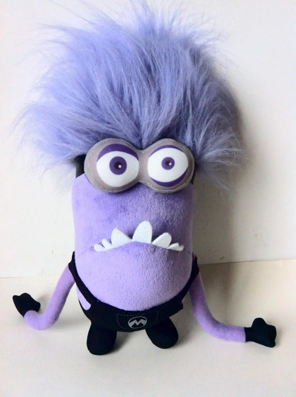 Purple Minion Plush — two-eye style