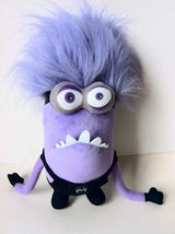 Purple Minion Plush — two-eye style