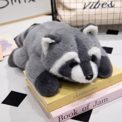 Long-Arm Gray Raccoon Plush – 30 cm