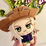 Gyro Zeppeli Steel Ball Run Plush in the pictured character design