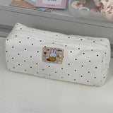 Miffy Polka-Dot Pencil Pouch — front view