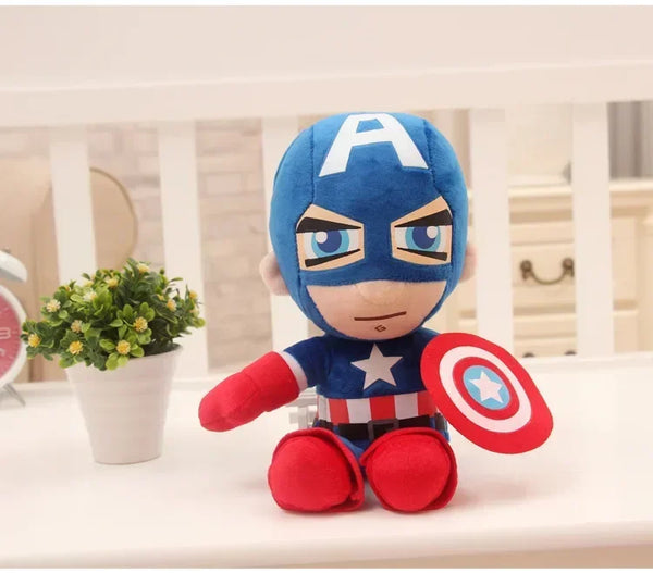 Captain America Seated Plush