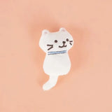 White Cat Plush Bag Accent — exact selected design