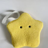 Yellow Star Plush Shoulder Bag — exact selected design