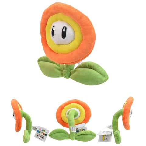 Fire flower / Ice Flower Super Mario Bros Plush
