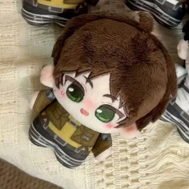 Eren Yeager Attack on Titan Mini Plush – 10 cm in the pictured character design