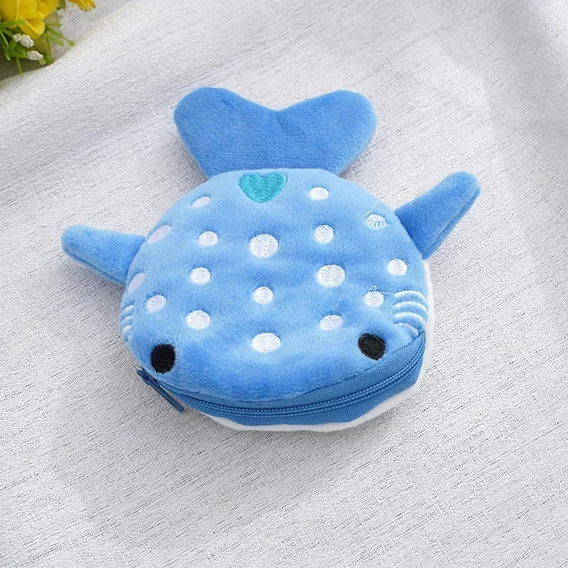 Whale Shark Plush Coin Purse — exact selected design