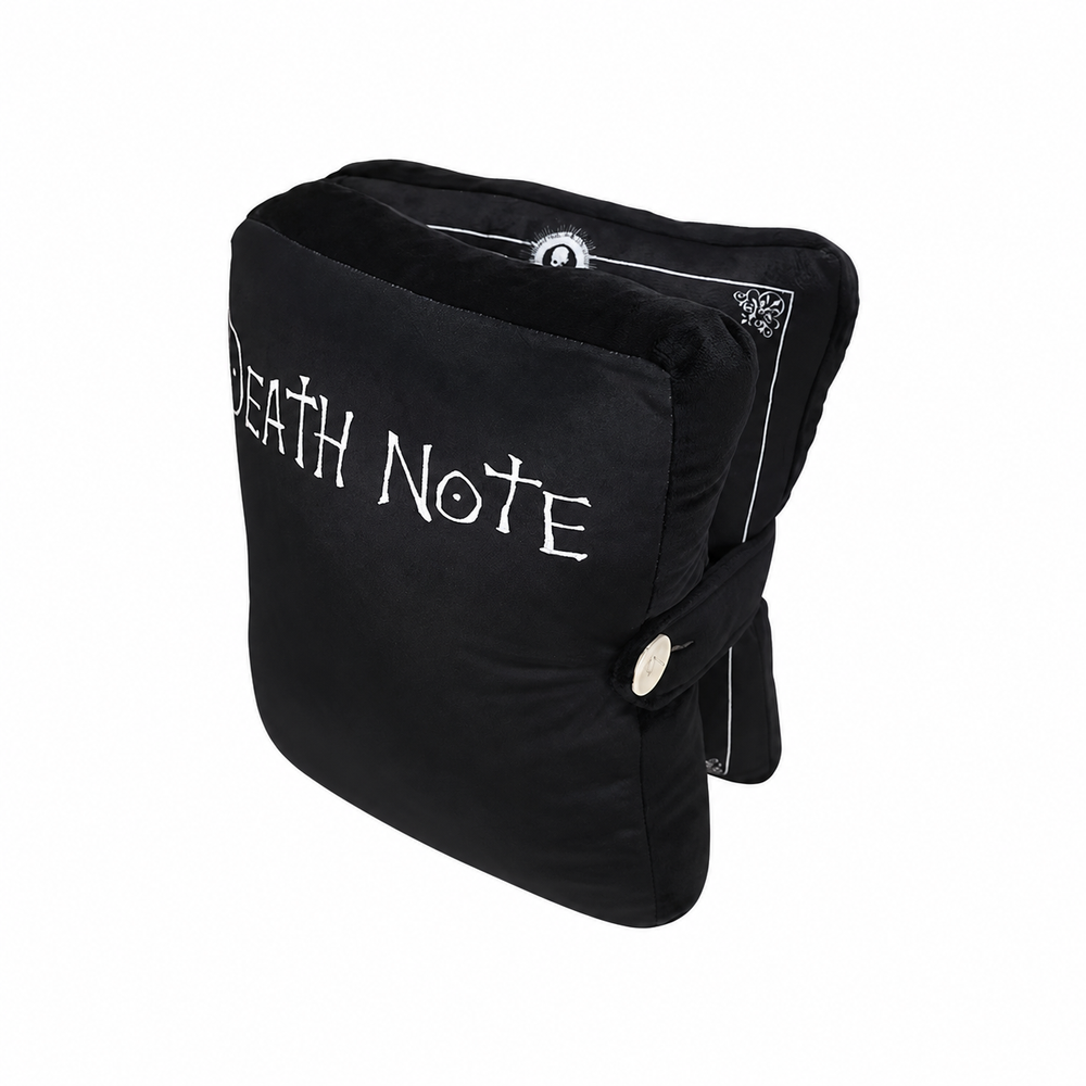 Death Note Book Plush Cushion in the pictured character design