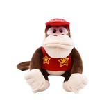 Diddy Kong plush with red cap and star shirt