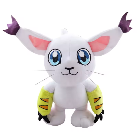 Gatomon Plush – Digimon Tailmon – 30 cm