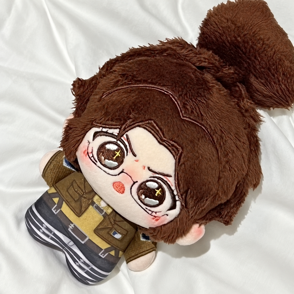 Hange Zoe Attack on Titan Mini Plush – 10 cm in the pictured character design