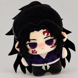 Michikatsu Tsugikuni Demon Slayer plush in the pictured character outfit