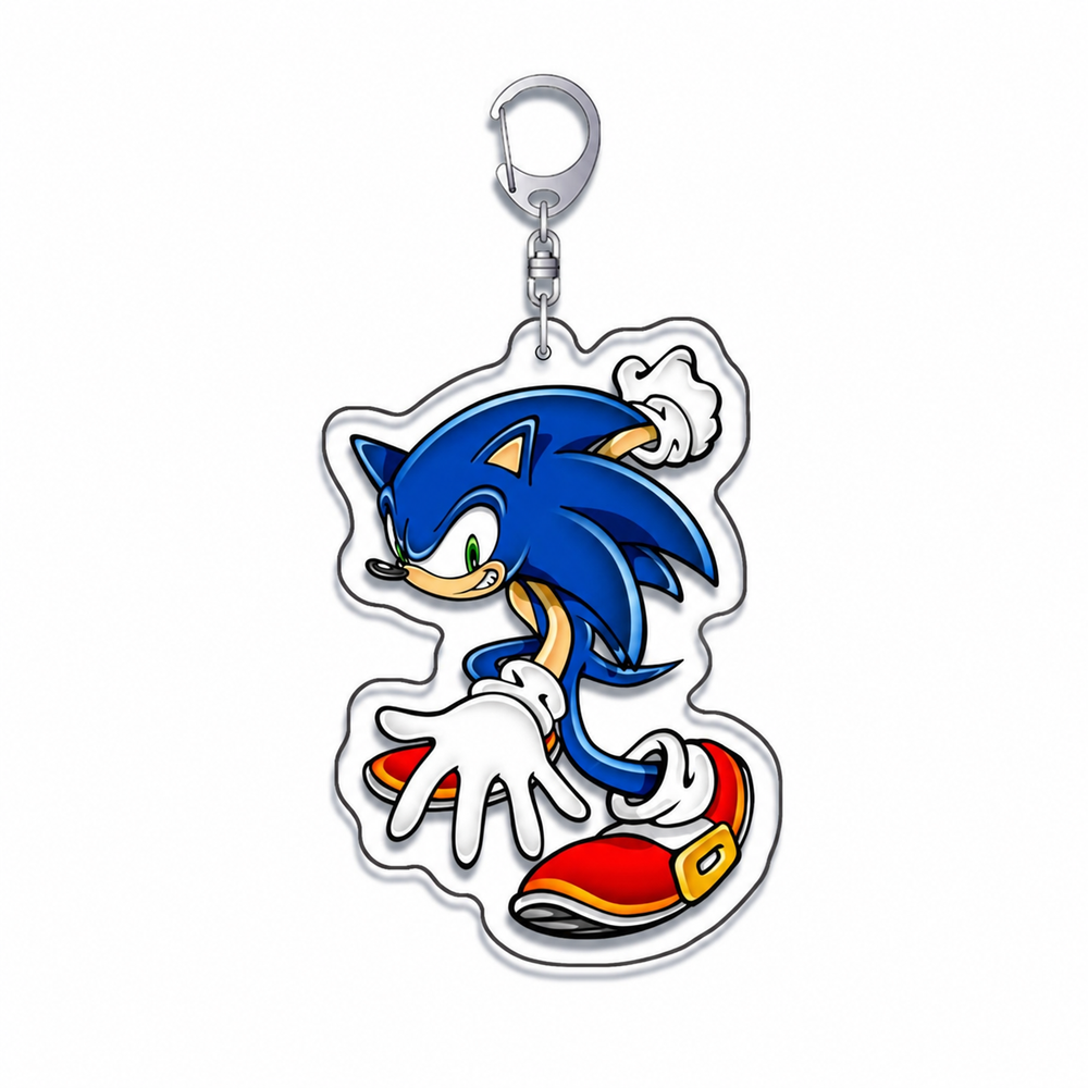 Sonic the Hedgehog Acrylic Keychain — exact selected product view