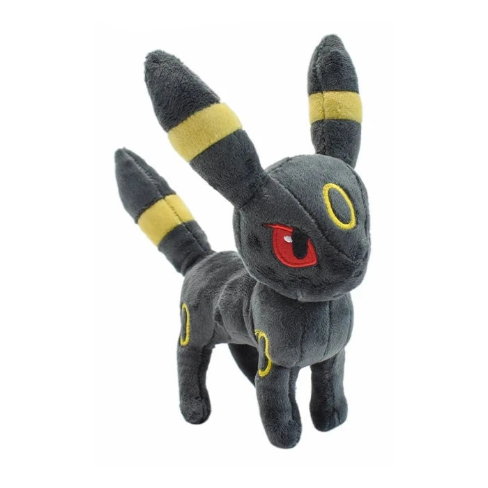 Standing Umbreon Pokémon plush, original front view