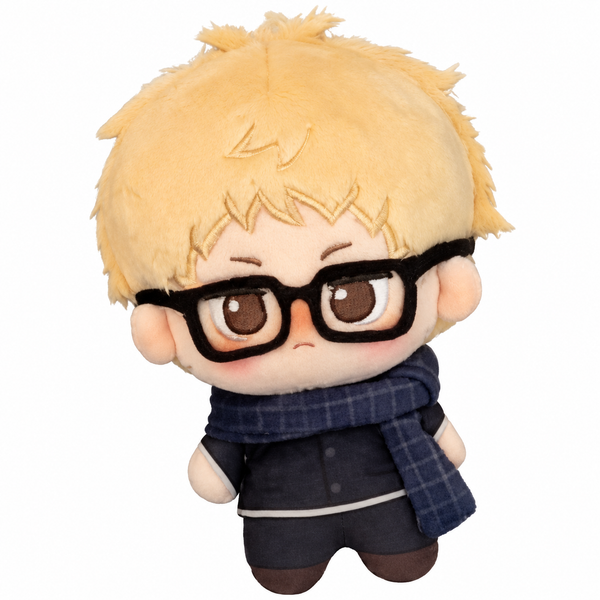 Kei Tsukishima Winter Scarf Mini Plush – Haikyu!! – 10 cm