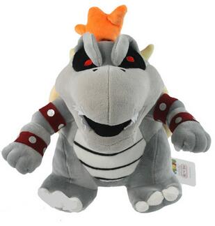 Gray King Bowser Plush