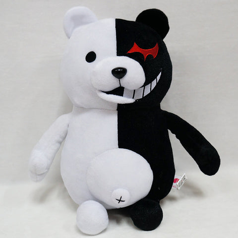 Black and White Kawaii Monokuma Danganronpa Plush