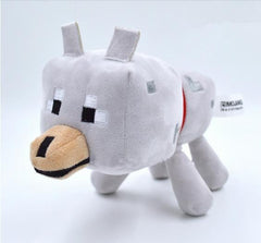 8.6" Wolf Minecraft Plush - Plushie Paradise - Plush