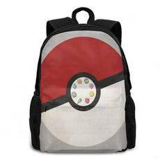 Pokeball Pokemon Backpack