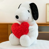 Snoopy Heart Plush – 20 cm — Snoopy with red heart