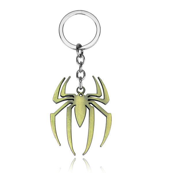 Spider-Man Emblem Metal Keychain