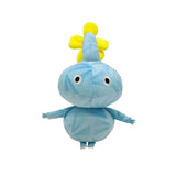 Ice Pikmin plush with faceted light blue body and yellow flower