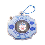 Biyomon Digivice Acrylic Bag Charm — Biyomon blue Digivice
