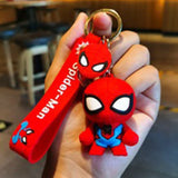 Spider-Man Mini Figure Strap Keychain — front view