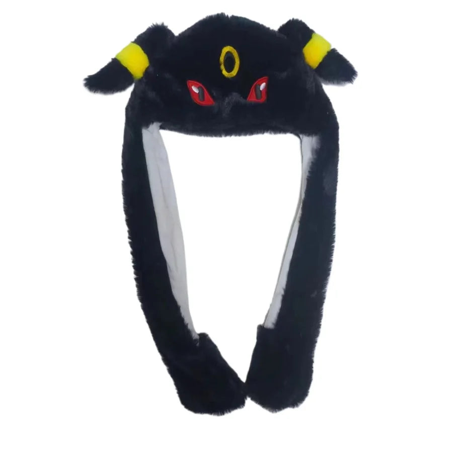 Umbreon Pokémon Plush Hat — front view