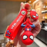 Spider-Man Hanging Figure Strap Keychain — front view