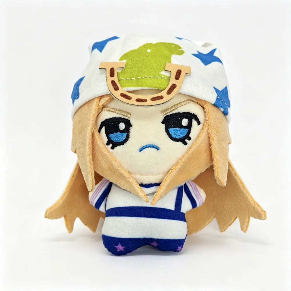 Johnny Joestar Steel Ball Run Plush in the pictured character design