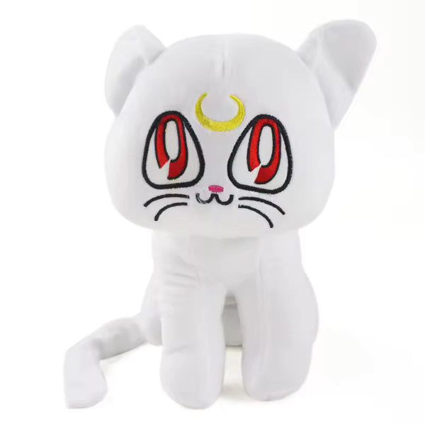 Artemis Sailor Moon White Cat Plush – 28 cm