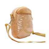 Back of Eevee tail mini shoulder bag showing clear pocket