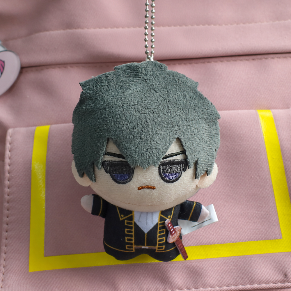 Toshiro Hijikata Gintama Mini Plush – 10 cm in the pictured character design