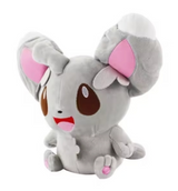 Minccino Pokémon Plush – 23 cm — exact character front view