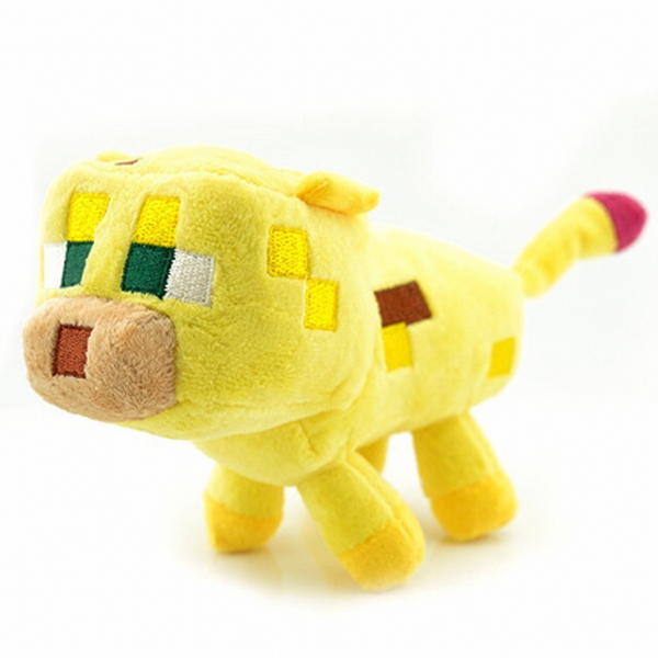 Minecraft Ocelot Plush – 15–20 cm
