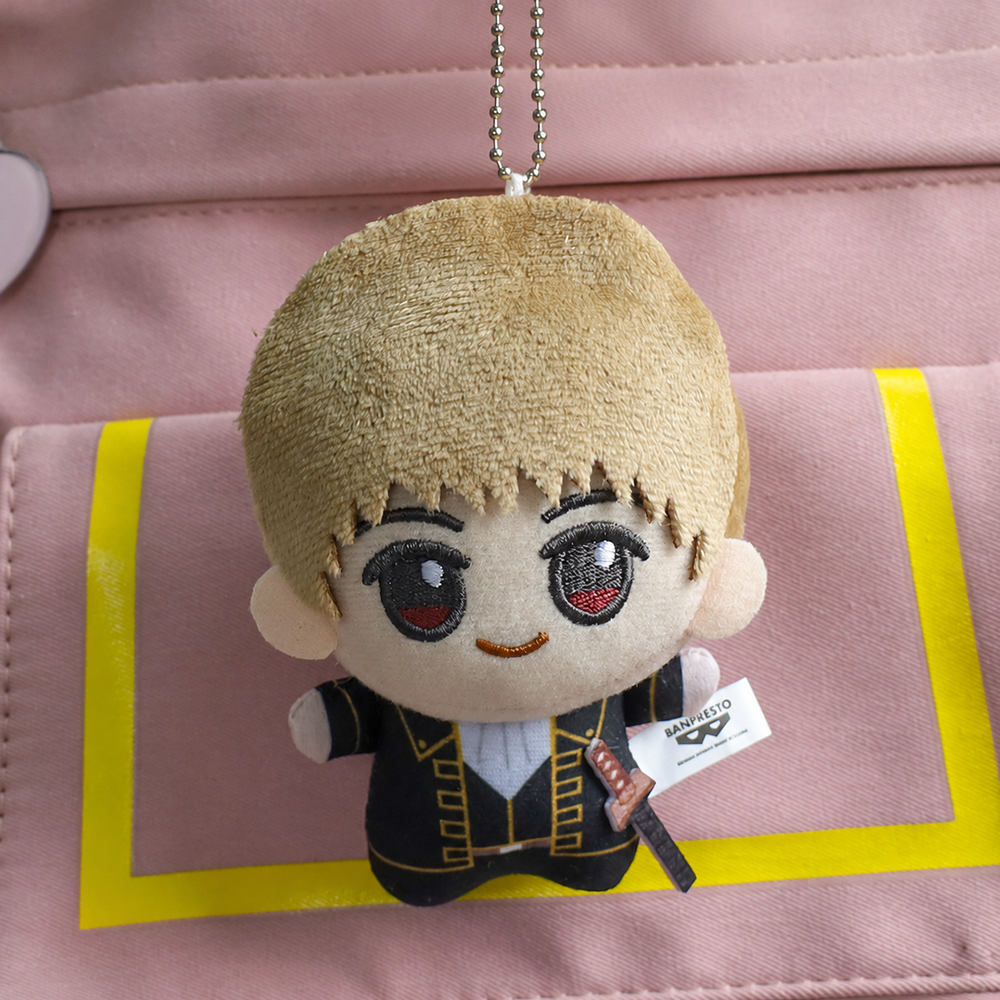 Sougo Okita Gintama Mini Plush – 10 cm in the pictured character design