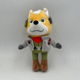 Fox McCloud Star Fox pilot plush in flight outfit