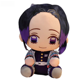 Shinobu Kocho Demon Slayer plush with purple-tipped hair and butterfly-patterned haori