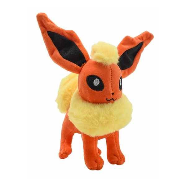 Standing Flareon Pokémon Plush – 20 cm