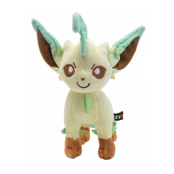 Standing Leafeon Pokémon Plush – 20 cm