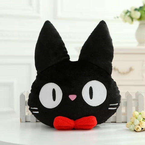 KiKis Delivery Service Black Cat Plush Pillow