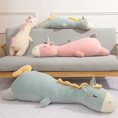 Giant Soft Unicorn Plush Pillow