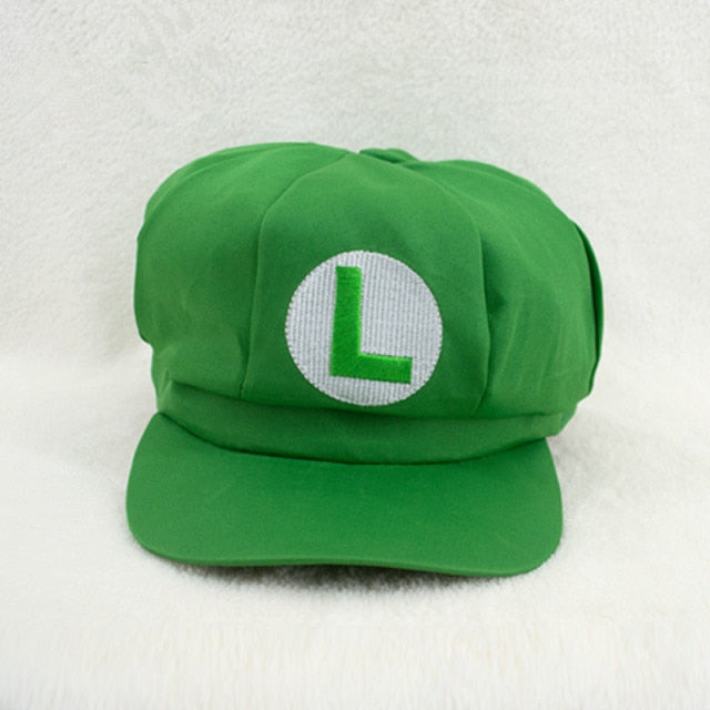 Super Mario Luigi Wario Waluigi Cosplay Hat